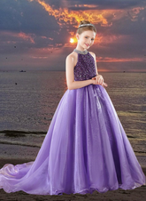 Tahiti Girls Pageant Dress | Alessia Gown | Brydealo Couture